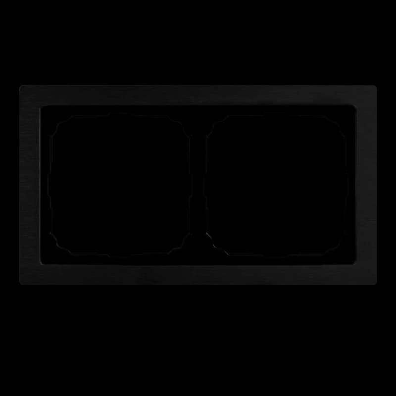 ArtGallery PURE 2-постовая РАМКА, МЕТАЛЛ ОНИКС