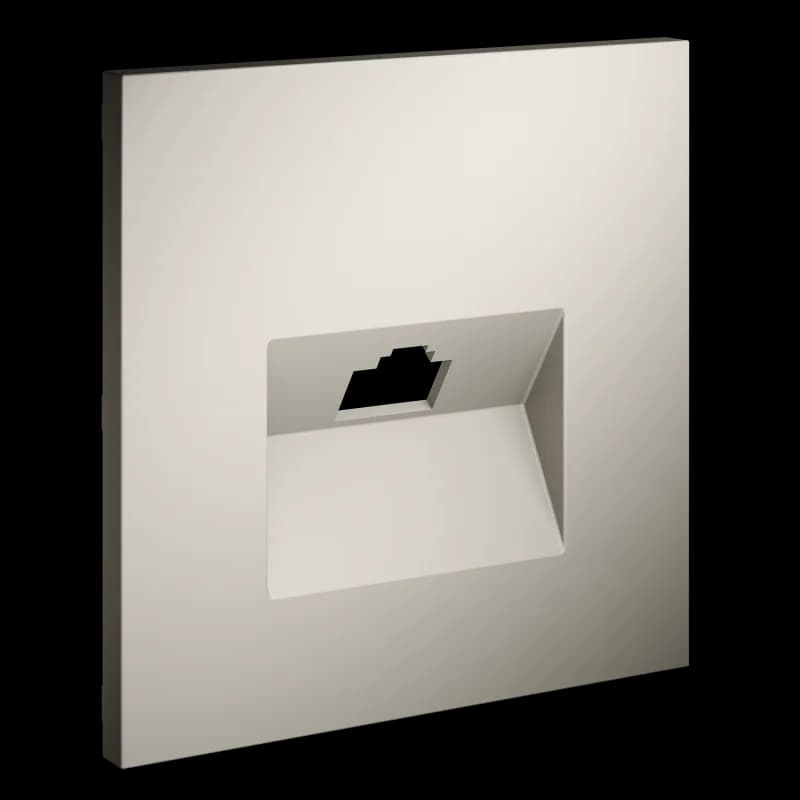 Накладка для розетки компьютерной RJ45 кат.6, S70 (кашемир)