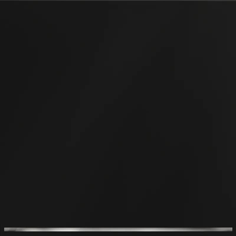 Выключатель встраиваемый VOLTUM S70 одноклавишный с подсветкой 10А, (черный матовый)