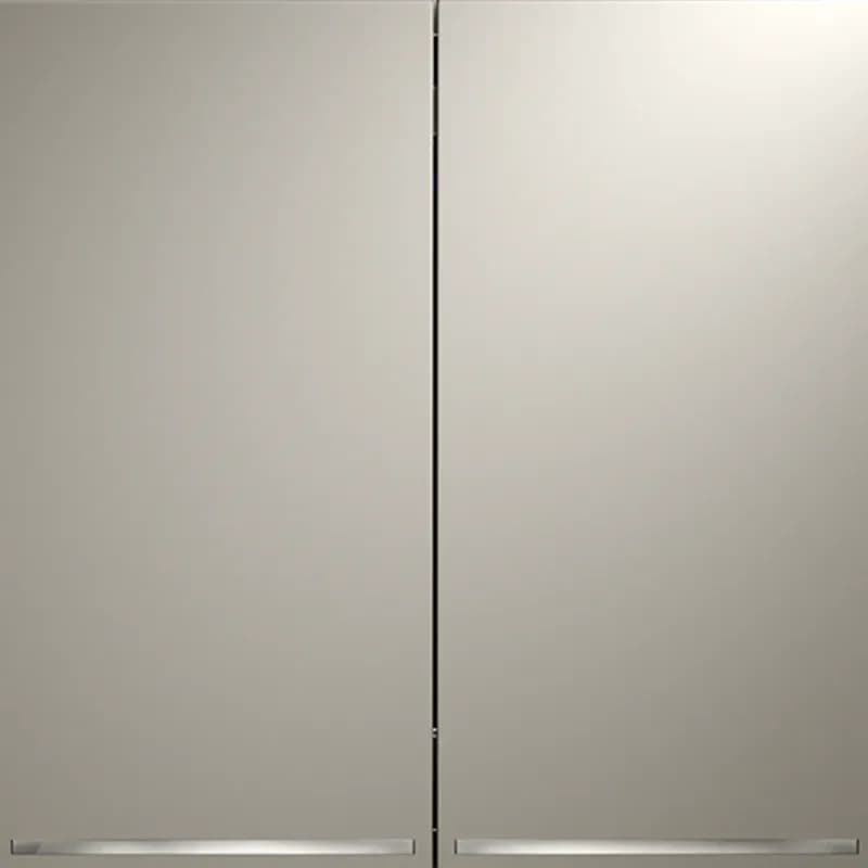 Выключатель встраиваемый VOLTUM S70 двухклавишный с подсветкой 10А, (кашемир)