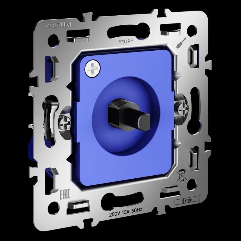 Механизм светорегулятора поворотно-нажимного 600 Вт, S70