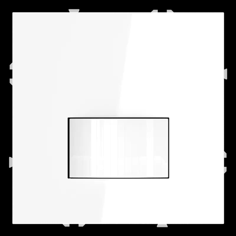 Датчик движения встраиваемый VOLTUM S70, (белый глянцевый)