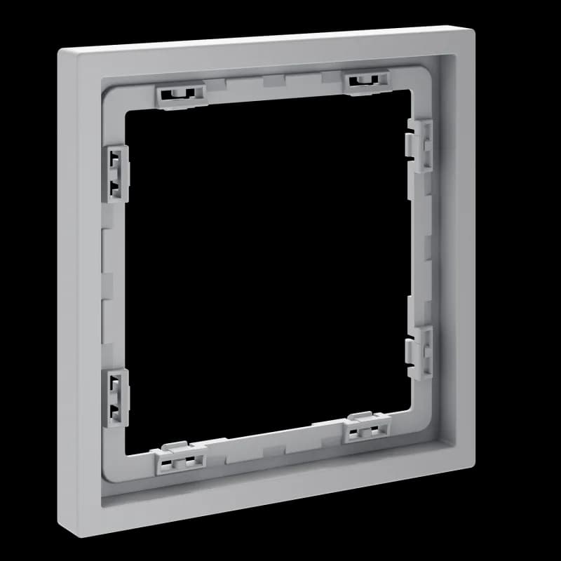 Рамка пластиковая VOLTUM S70 на 1 пост, (серый)