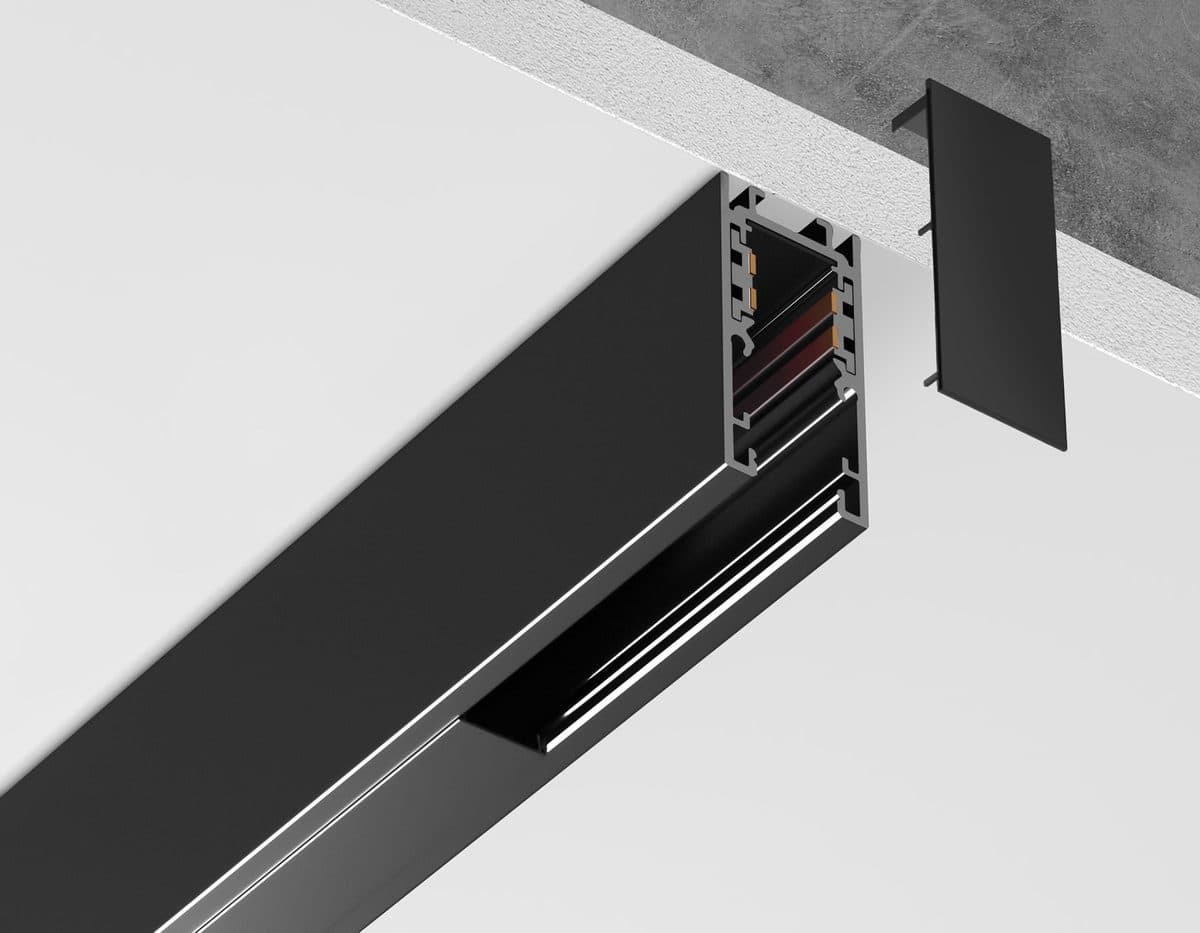 GL1915 BK черный IP20 48V 2000*21*43