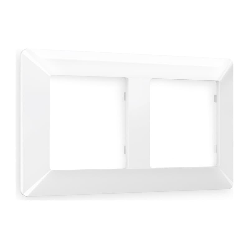 Рамка ALFA Line (Белый глянец) 2-ая