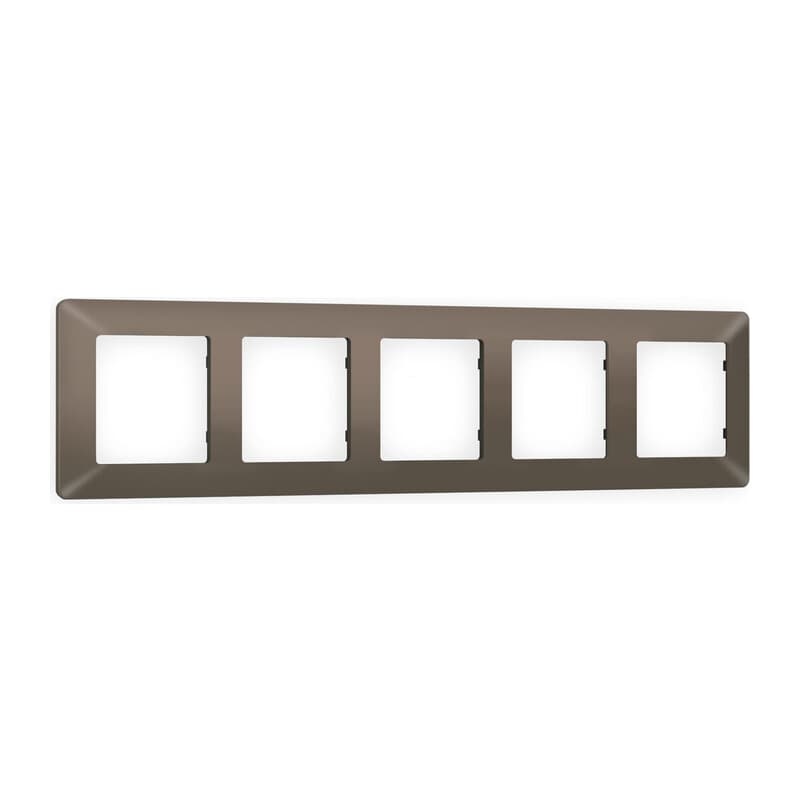 Рамка ALFA Line (Темная бронза матовый) 5-ая