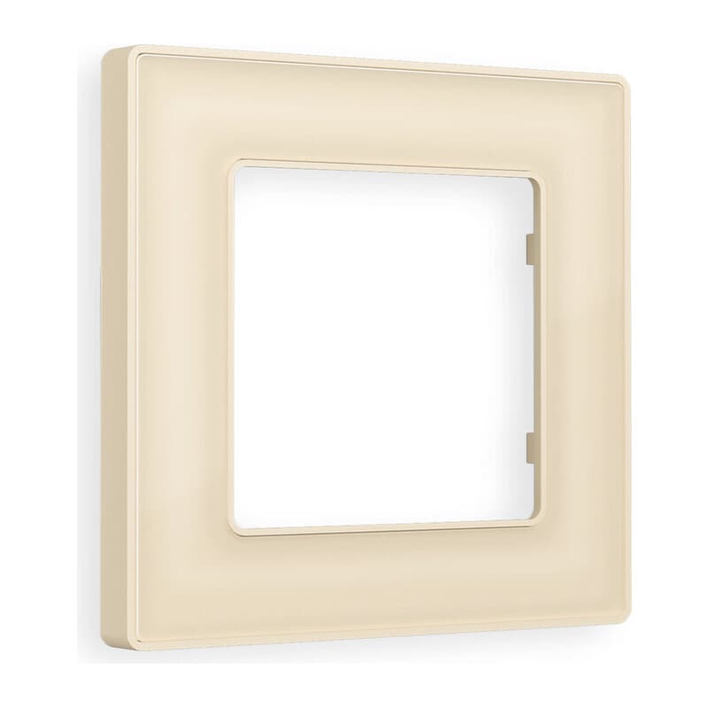 Рамка ALFA Arctic (Бежевый Стекло органическое) 1-ая