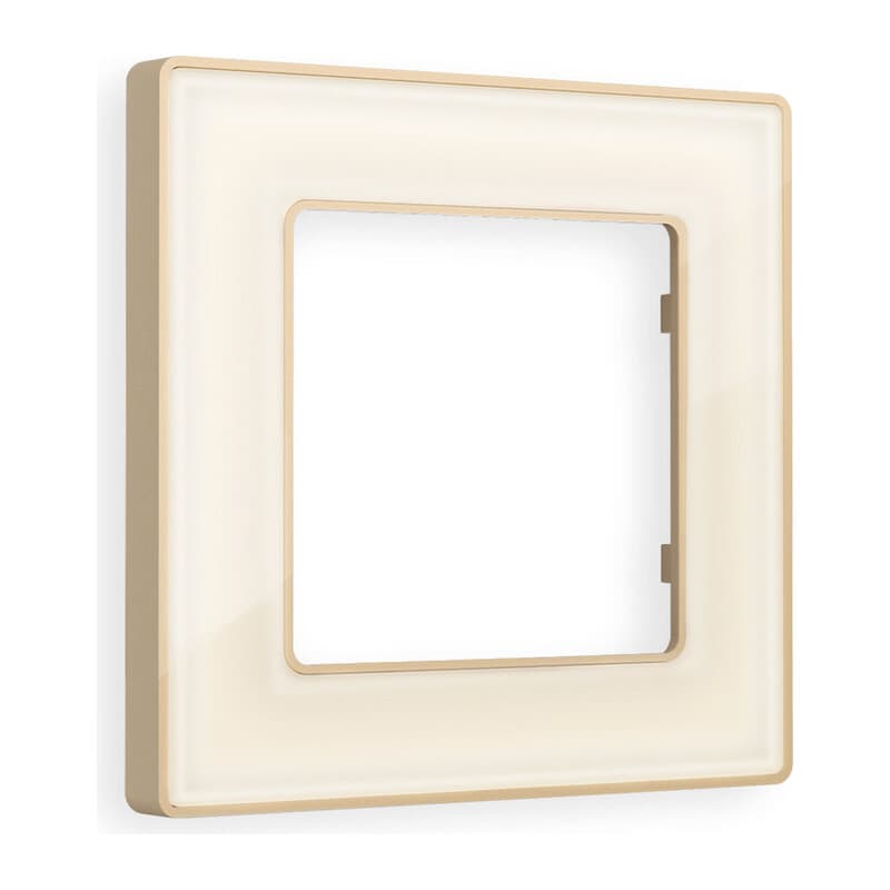 Рамка ALFA Arctic (Бежевый Стекло органическое/Шампань) 1-ая