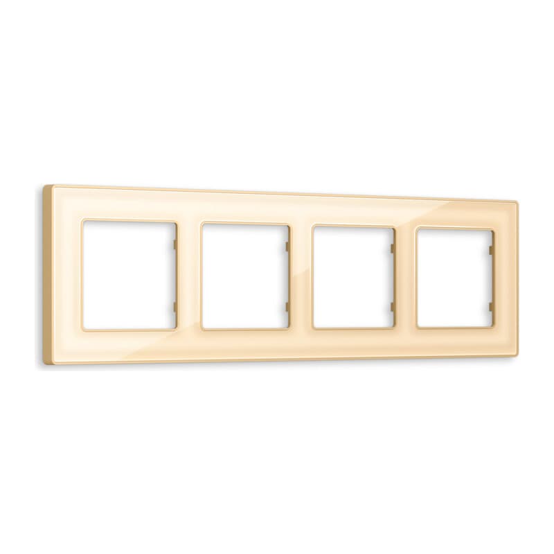 Рамка ALFA Arctic (Шампань Стекло органическое) 4-ая