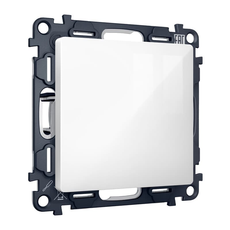 Комплект суппорта универсального ALFA Белый глянец QUANT (AP1160, VM240)