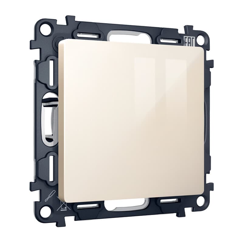 Комплект суппорта универсального ALFA Бежевый глянец QUANT (AP3160, VM240)