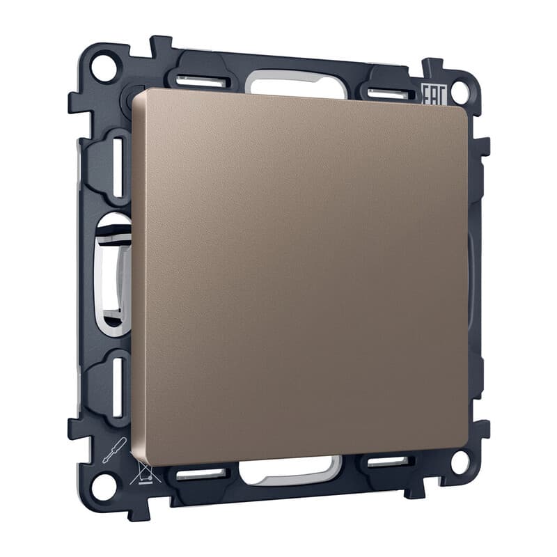 Комплект суппорта универсального ALFA Темная бронза матовый QUANT (AP6460, VM240)