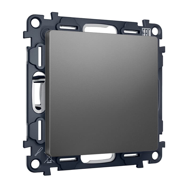 Комплект суппорта универсального ALFA Антрацит серый QUANT (AP6660, VM240)