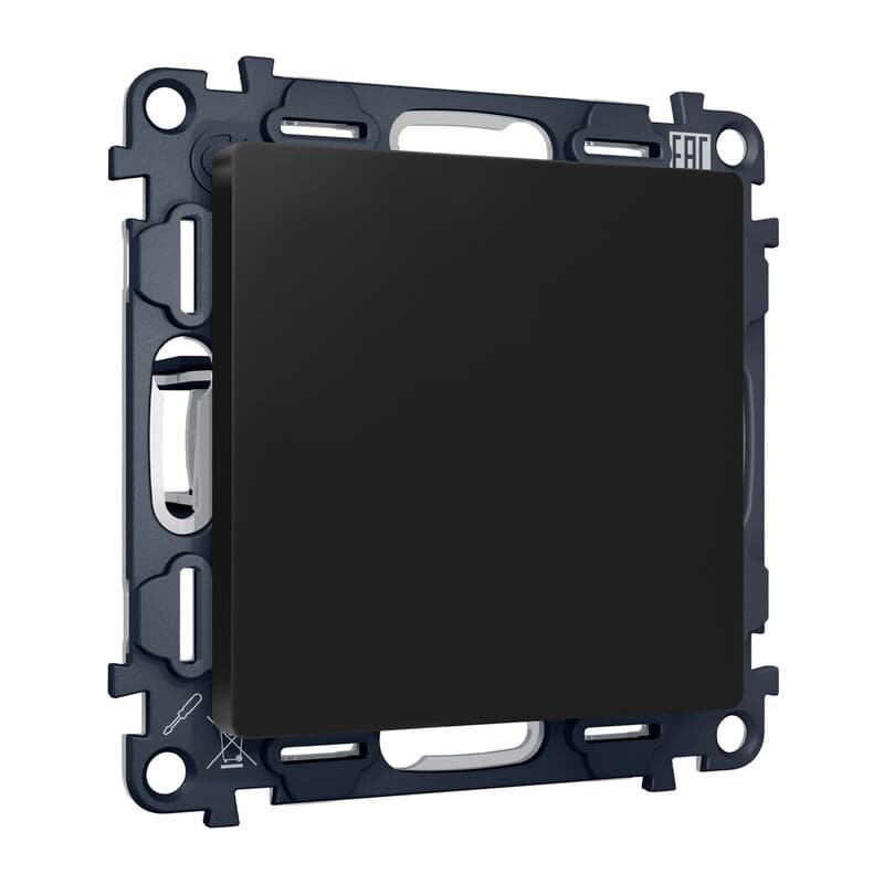 Комплект суппорта универсального ALFA Черный матовый QUANT (AP8160, VM240)