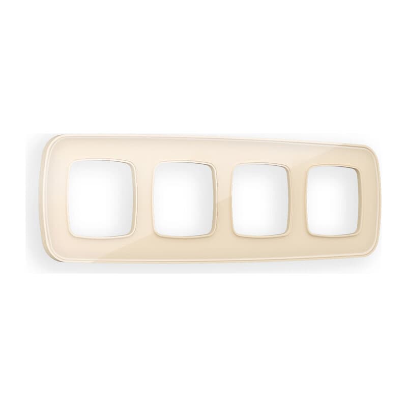 Рамка OMEGA Coint (Бежевый Стекло органическое) 4-ая