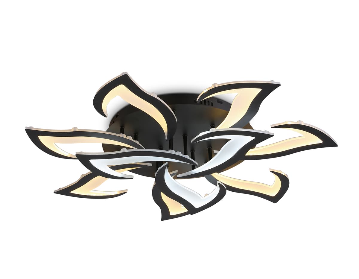 FA4474/7+3 BK черный 112W 3000+6400K/4200K/6400+3000K D850*120 (ПДУ ИК)