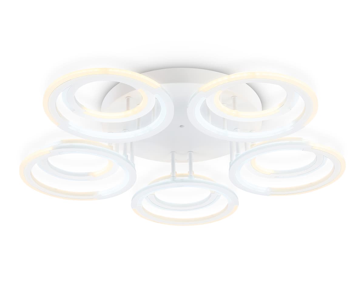 FA8944/5+5 WH белый 132W 3000-6000K D735*115 (ПДУ ИК)