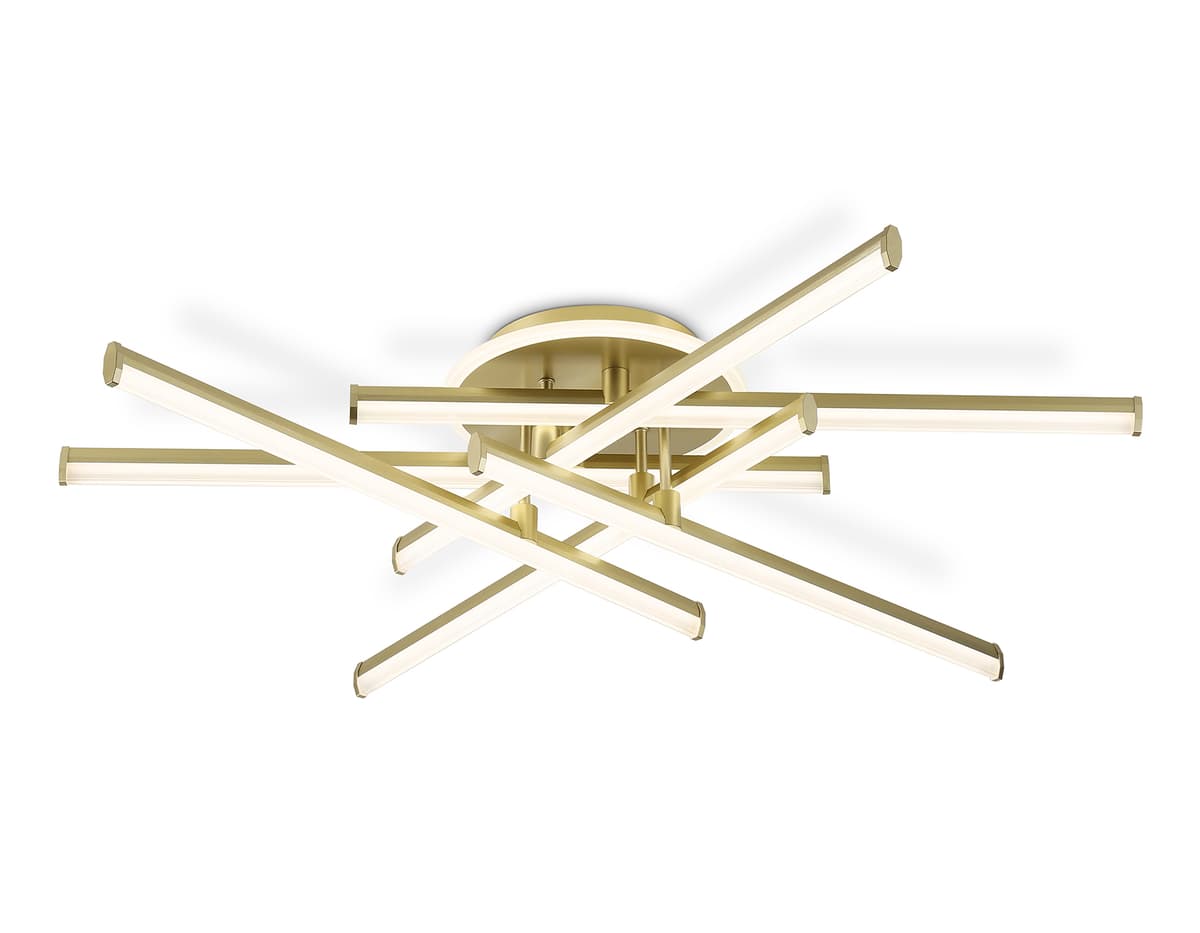 FL6254 GD золото 97W 3000K-6400K 805*760*170 (ПДУ ИК)