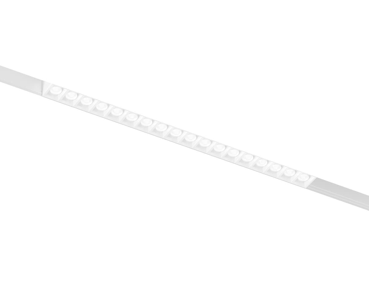 GL4500 WH белый IP20 18W 3CCT 3000-6000K SMART 48V 24° 328*22*25