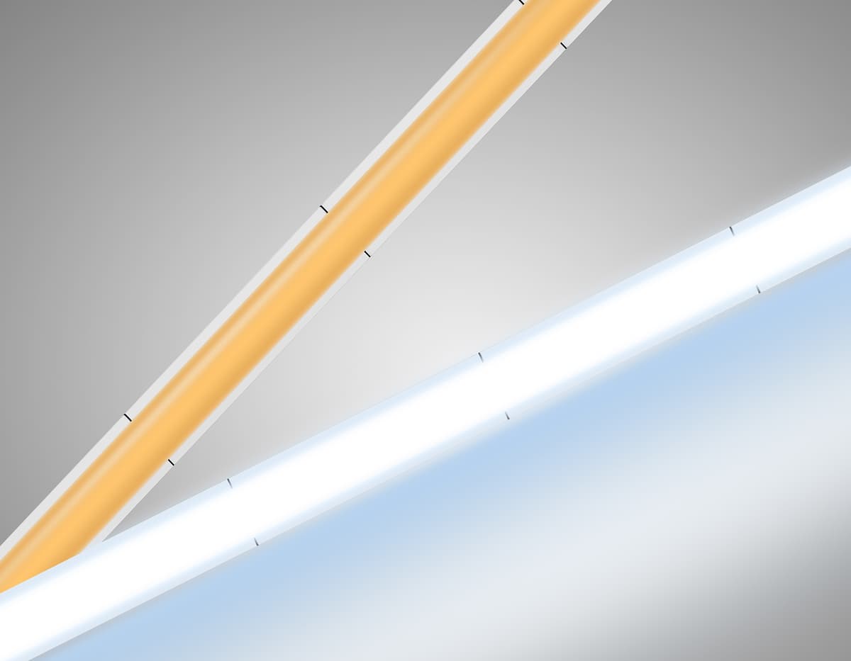 GS4613 COB 400Led/10W m/ 24V IP20 6500K/ 5m*5mm*2.1mm (2 конт.)
