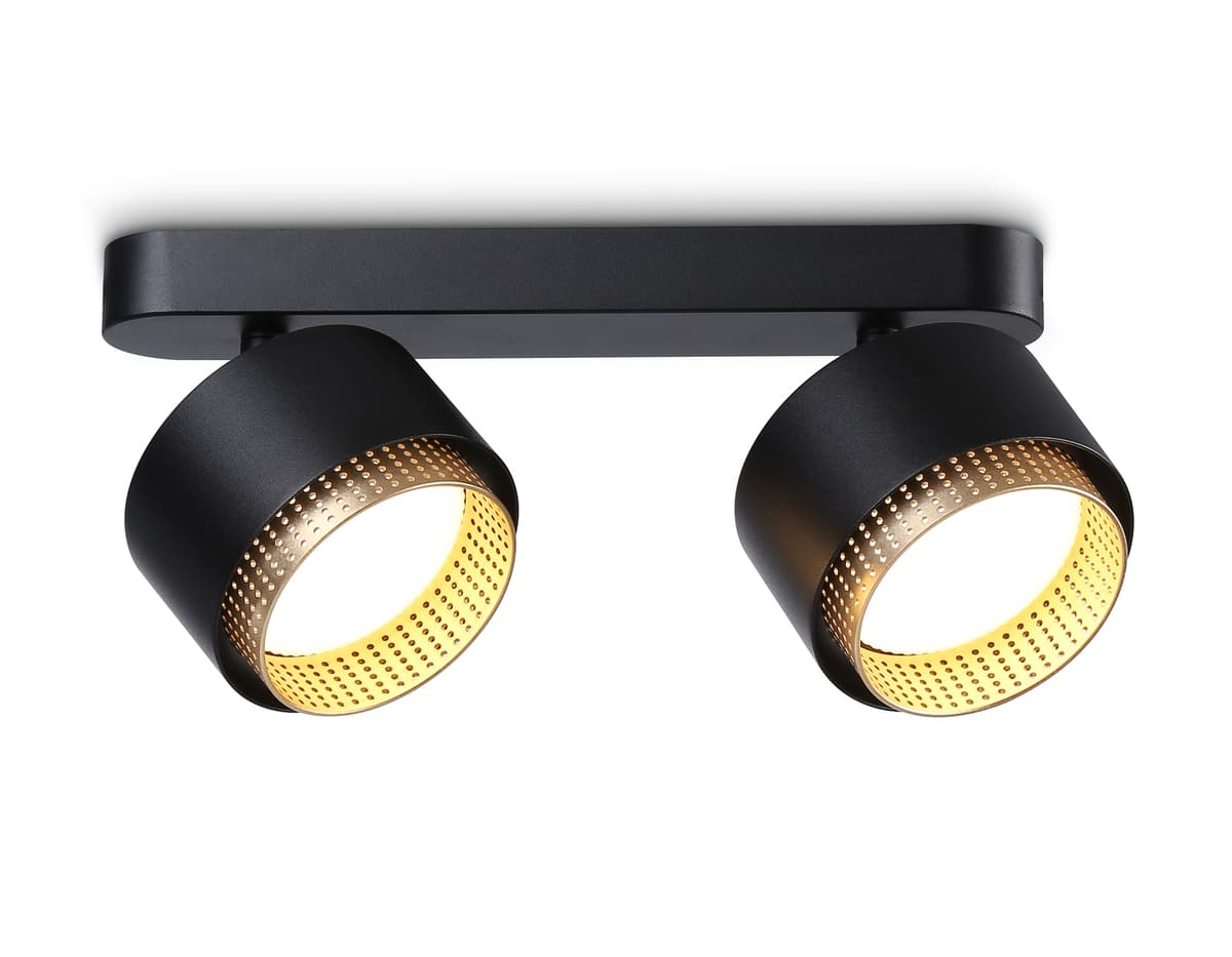 TN71288/2 BK/GD черный/золото GX53/2 max 12W 270*95*137